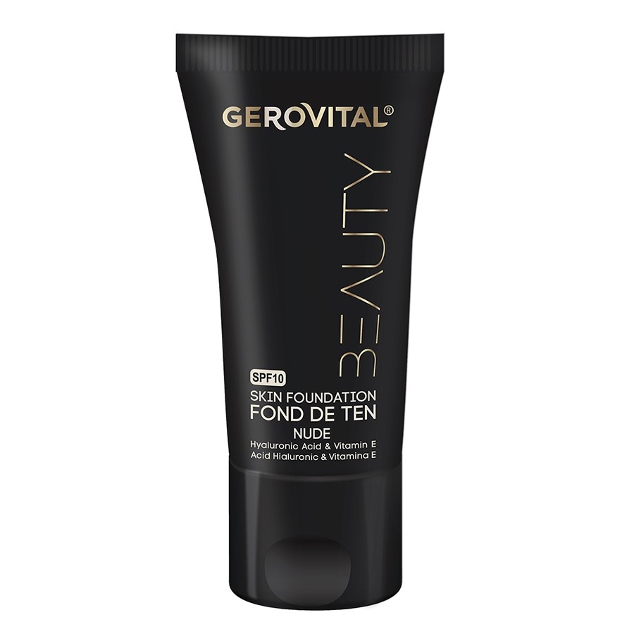 Gerovital Foundation With Hyaluronic Acid And Vitamin E Nude Fond Ten 30 g