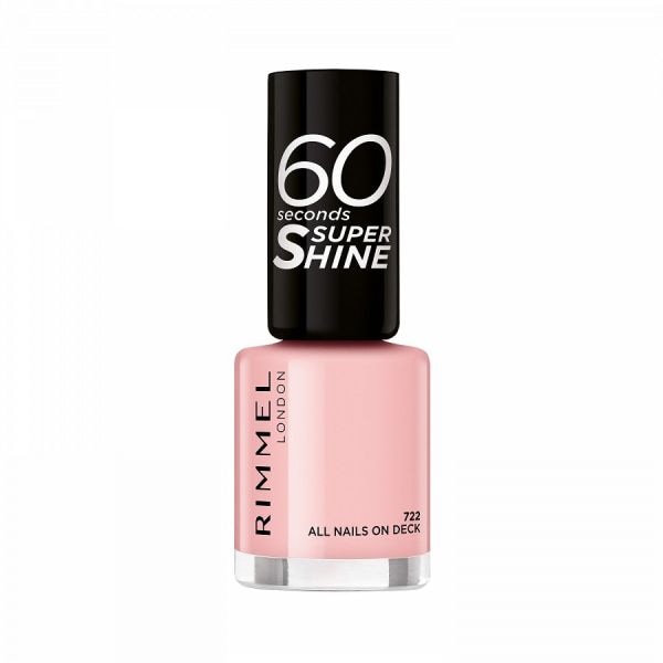 Rimmel London 60 Seconds Super Shine Nail All Nails On Deck Lac Unghii 8 ml