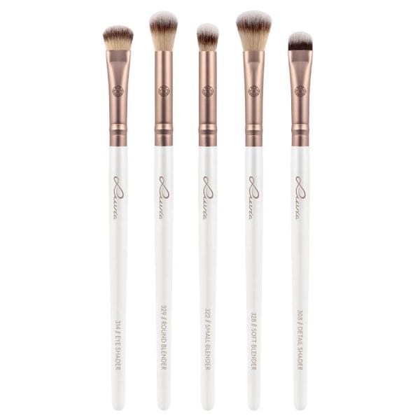 Luvia Cosmetics Essential Eye Set - Coffee  Set Pensule 1 Bucată