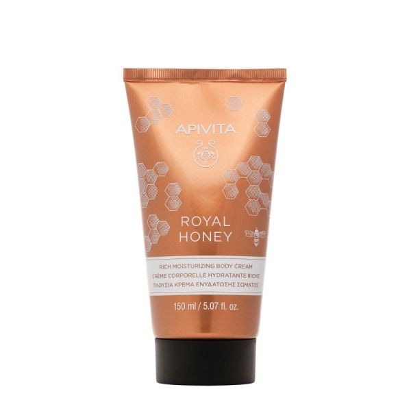 Apivita Royal Honey Rich Moisturizing Body Cream  Lotiune Corp 150 ml