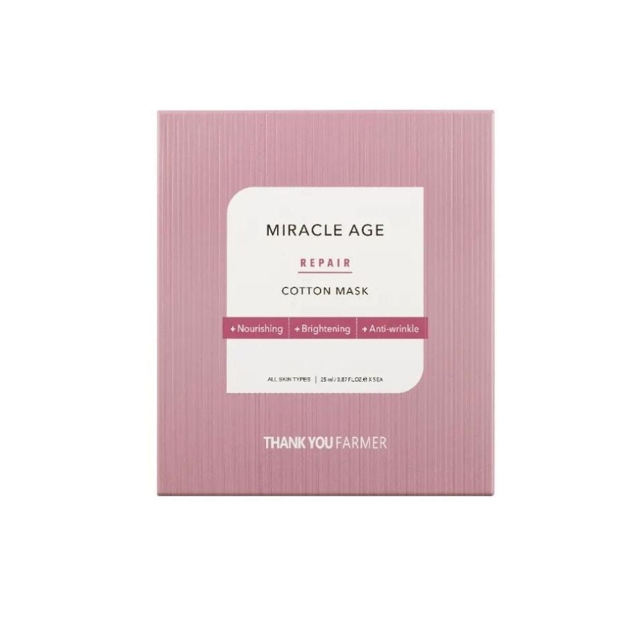 Thank You Farmer Miracle Age Repair Cotton Mask  Masca 25 ml