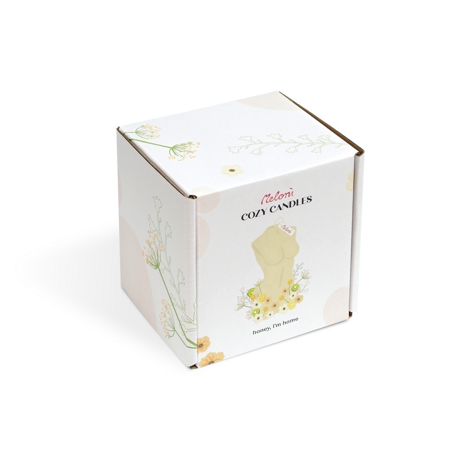 Meloni Lumanare Decorativa Scoica Verde Lumanari 1 Bucată