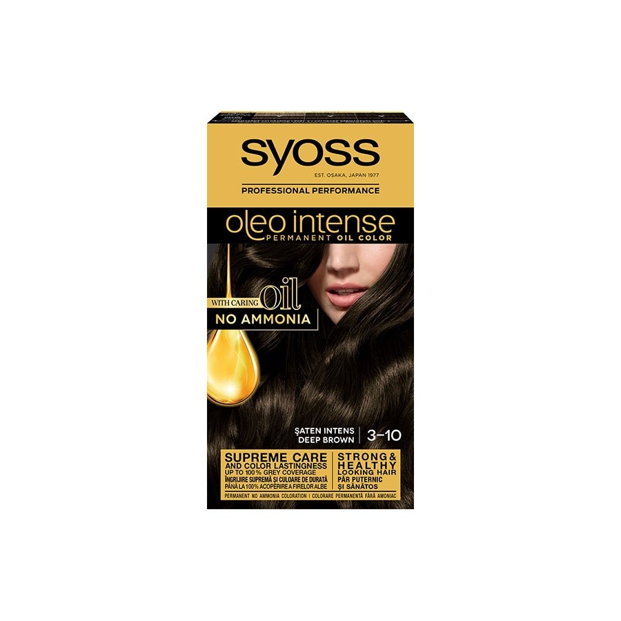 Syoss Vopsea De Par Permanenta Oleo Intense Saten Intens Vopsea 115 ml