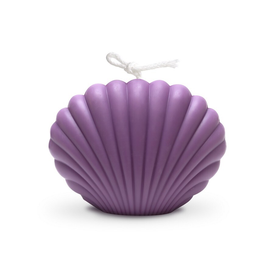 Meloni Lumanare Decorativa Scoica Lila Lumanari 1 Bucată