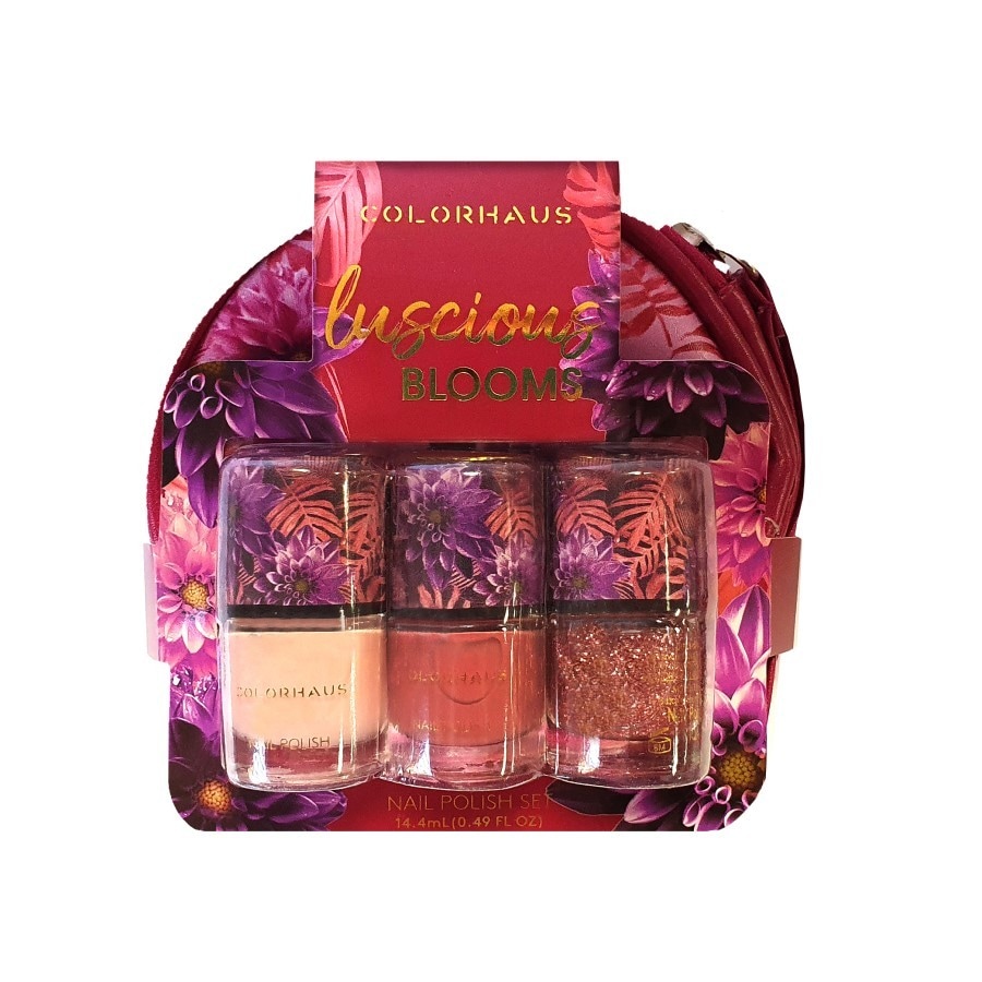Colorhaus Luscious Blooms Nail Polish Set 1  Set Manichiura 14.4 ml