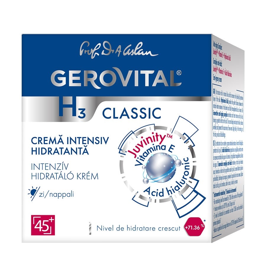 Gerovital Intensive Moisturising Day Cream  Crema Fata 50 ml