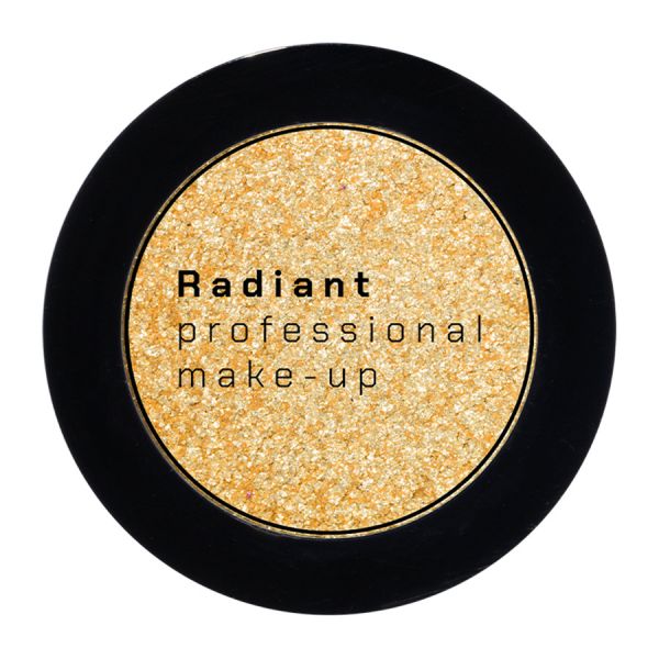Radiant  Professional Eye Color Metallic Eyeshadow Sparkling Gold Fard Pleoaple 1 g