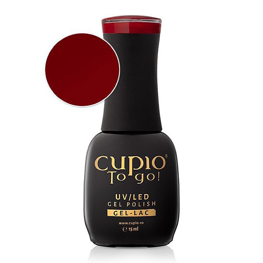 Cupio Oja Semipermanenta Cupio To Go! Wildberry Wine Lac Unghii 15 ml