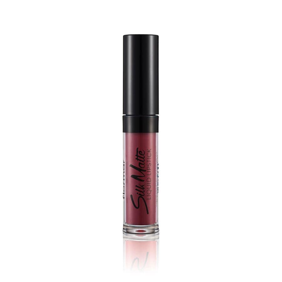 Flormar Ruj Lichid Silk Matte Pretty Plum Ruj 4.5 ml