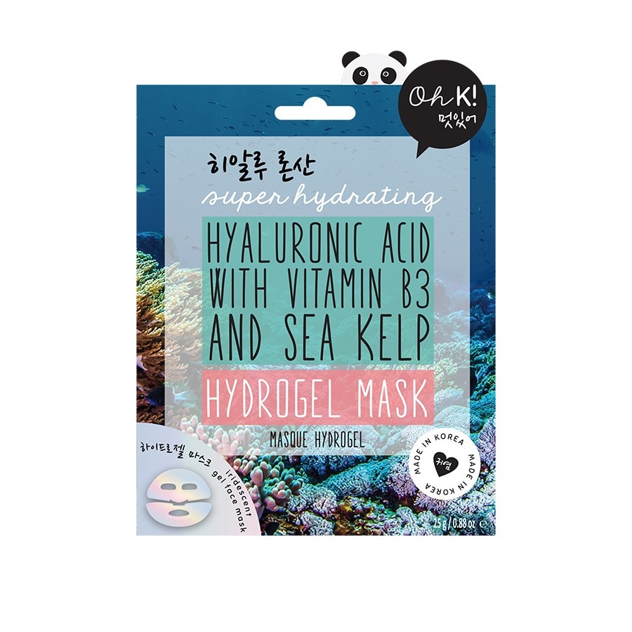 Oh K! Hyaluronic Acid And Sea Kelp Hydrogel Mask  Masca 1 Bucată