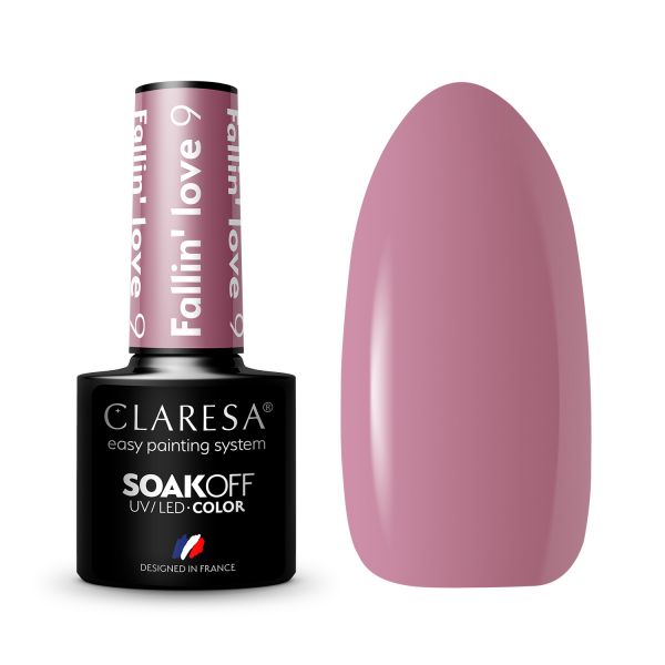 Claresa SoakOff UV/LED Color Fallin Love  Lac Unghii 5 g