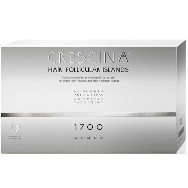 Crescina Hair Follicular Islands 1700 Anti Hair Loss Women  Tratament Dermacosmetic 1 ml