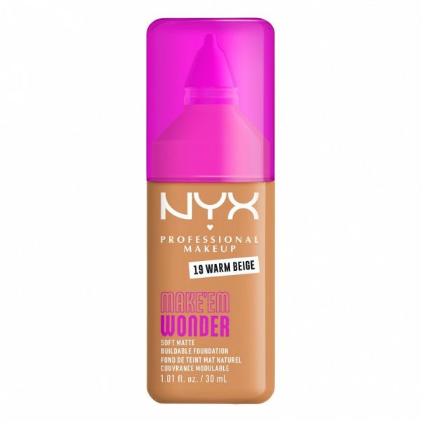NYX Professional Makeup Make EM Wonder Foundation Warm Beige Fond Ten 30 ml