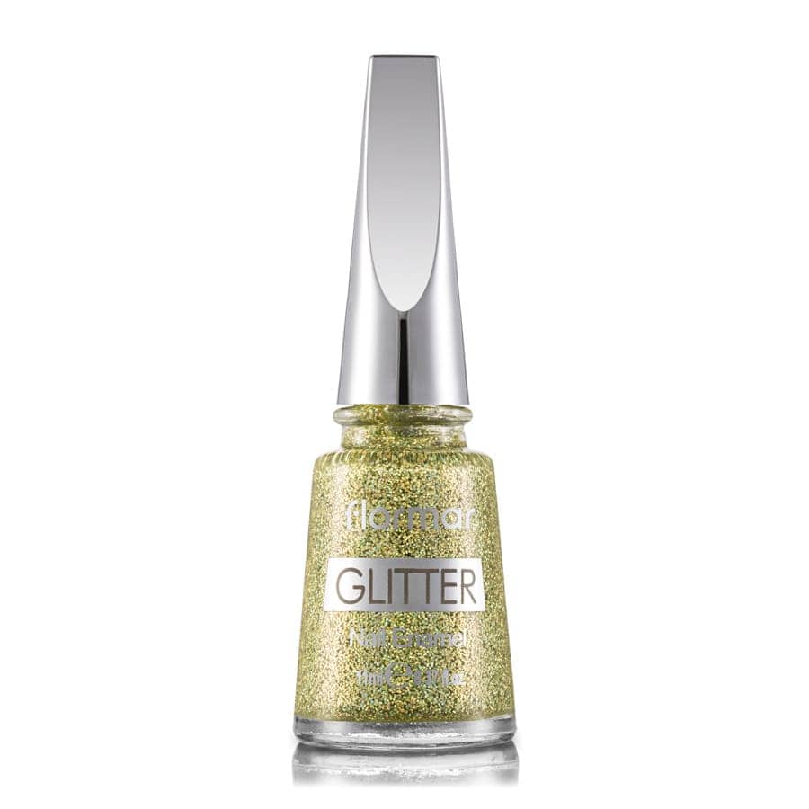 Flormar Nail Emanel Glitter Gold Rush Lac Unghii 11 ml
