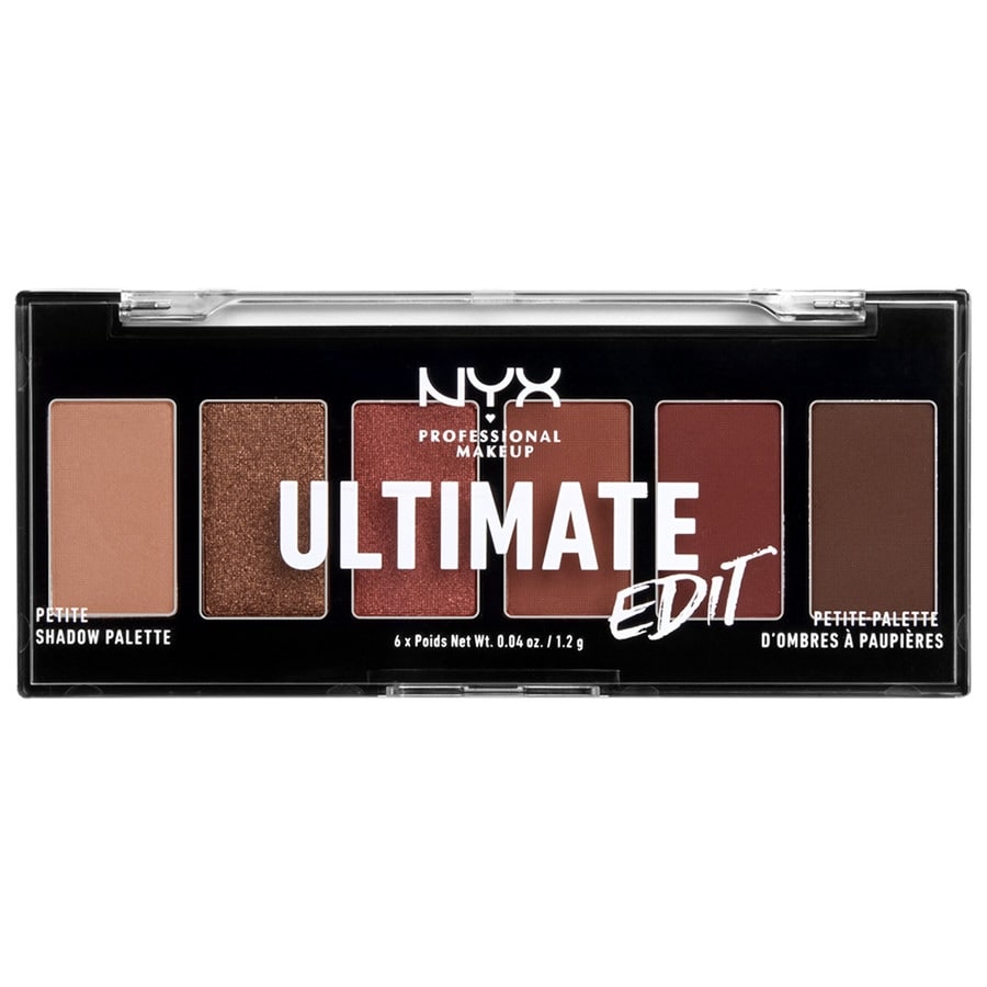 NYX Professional Makeup Ultimate Edit Eyeshadow Palette Warm Neutrals Paleta Machiaj 7.2 g
