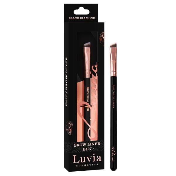 Luvia Cosmetics Brow Liner Black E427  Pensula Eyeliner 1 Bucată