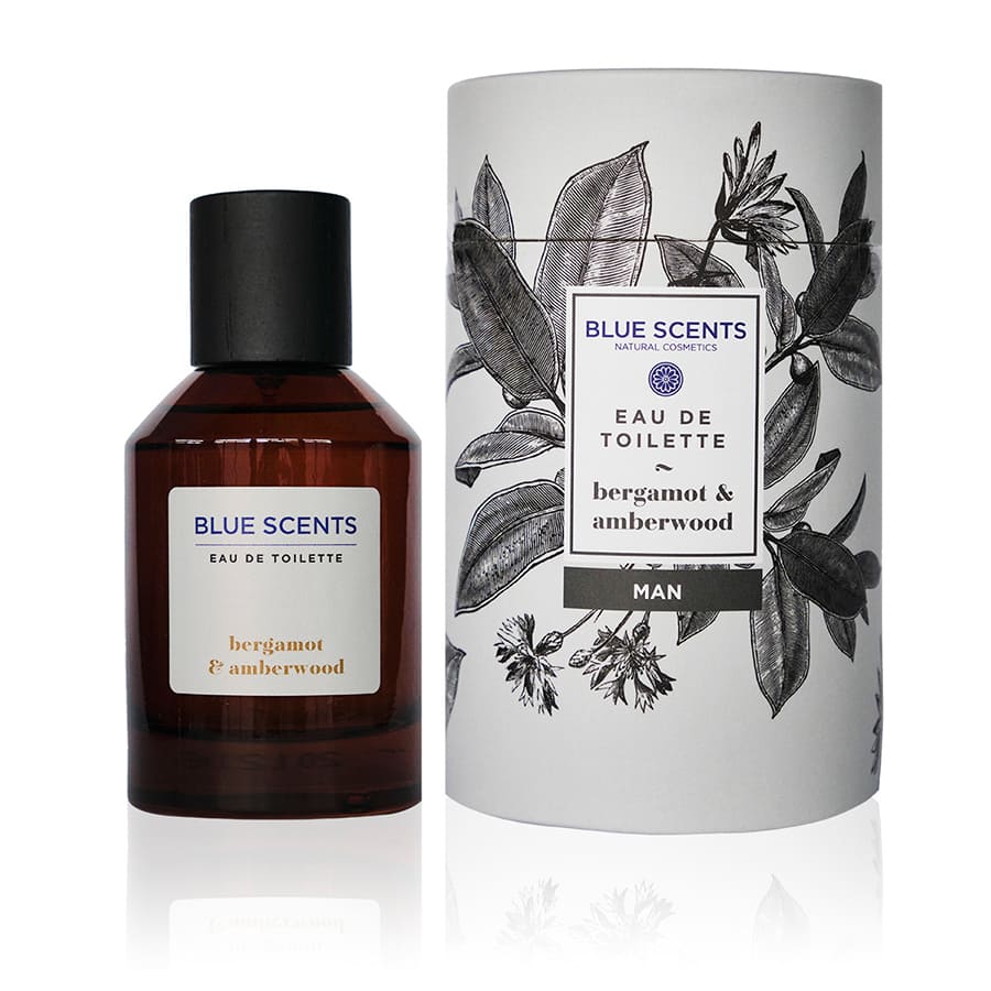 Blue Scents Bergamot&Amber Wood Eau De Toilette  Apa Toaleta 100 ml