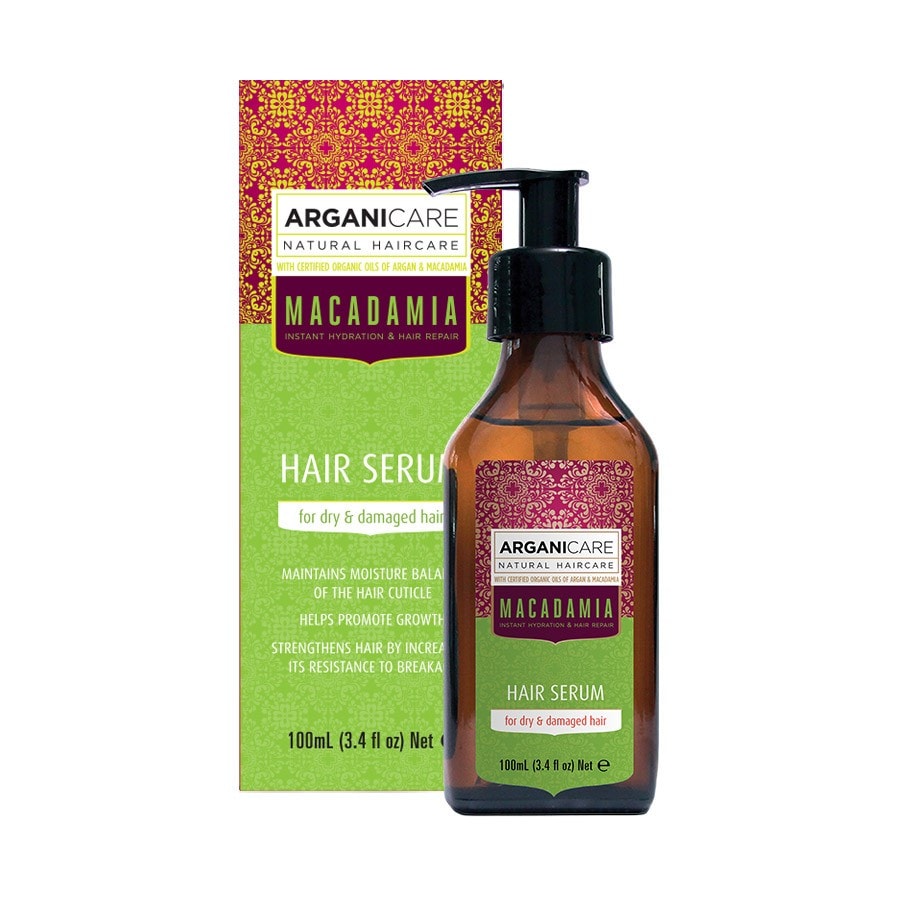 Arganicare Macadamia Hair Serum  Ser Par 100 ml