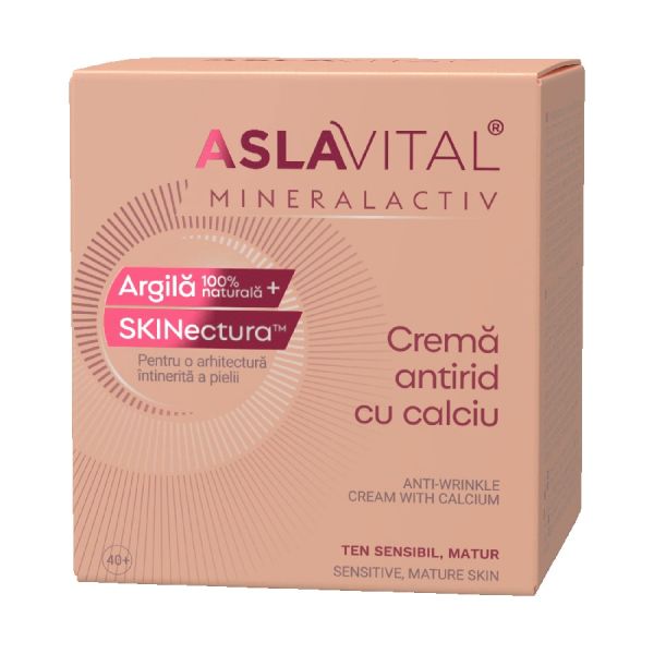 Aslavital Crema Antirid Cu Calciu  Crema Fata 50 ml