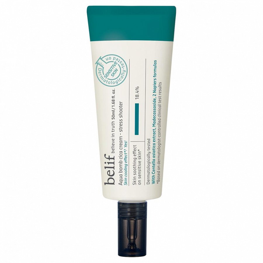 belif Aqua Bomb Cica Cream Stress Shooter  Crema Fata 50 ml
