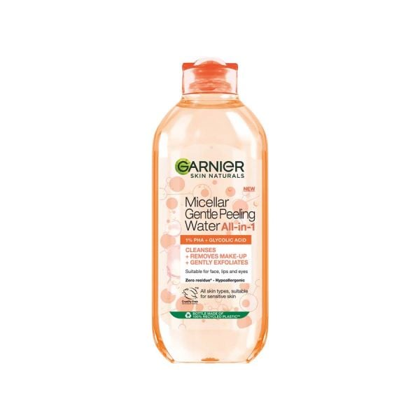 Garnier Micellar Gentle Peeling  Water 2 In 1  Apa Micelara 400 ml