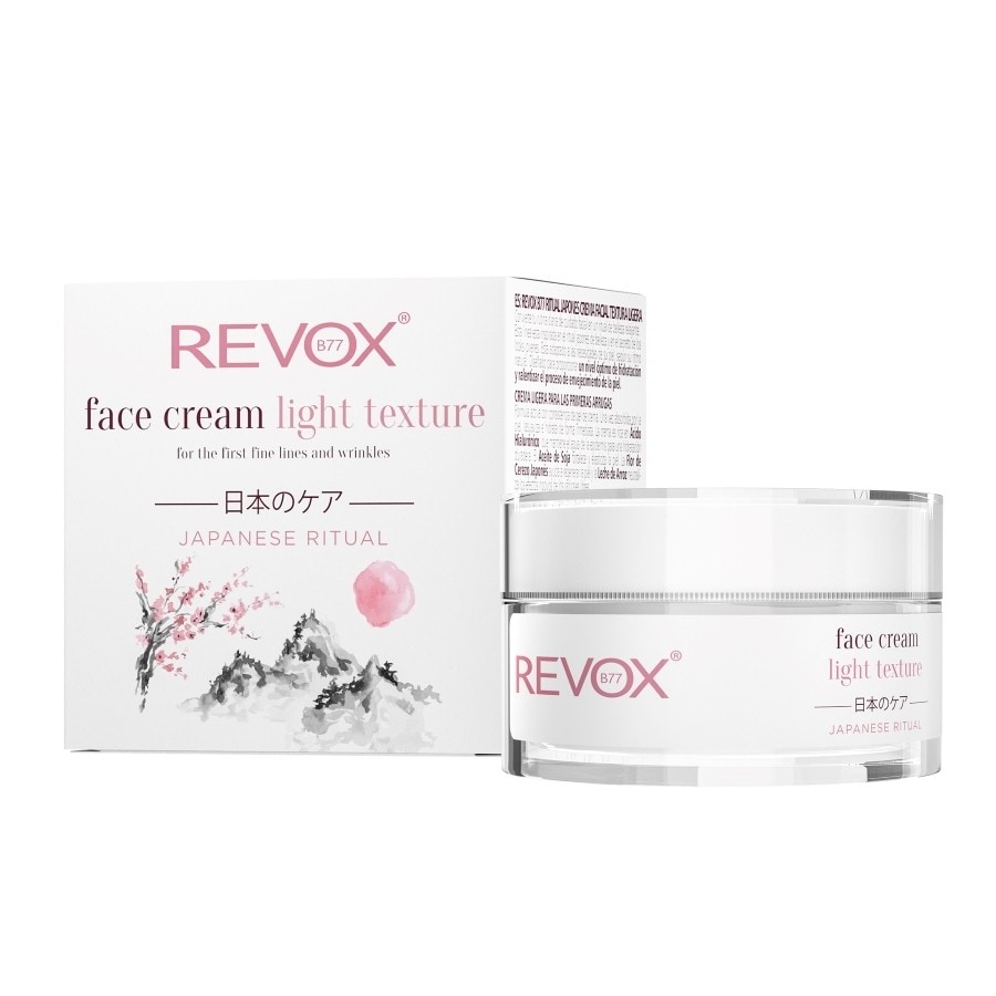 Revox Japanese Ritual Face Cream Light Texture  Crema Fata 50 ml