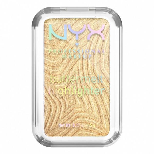NYX Professional Makeup Buttermelt Highlighter Butta Than Gold -Light Gold Iluminator 5 g