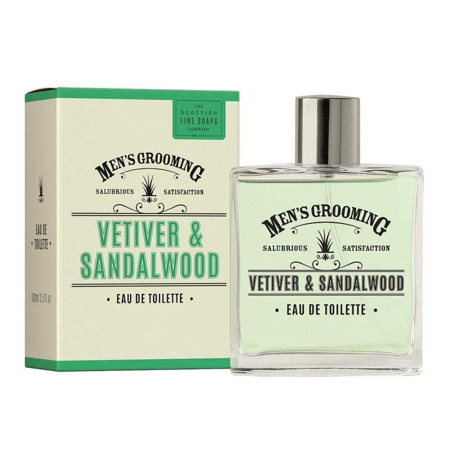 Scottish Fine Soaps Mens Grooming Vetiver & Sandalwood Eau De Toilette  Apa Toaleta 100 ml