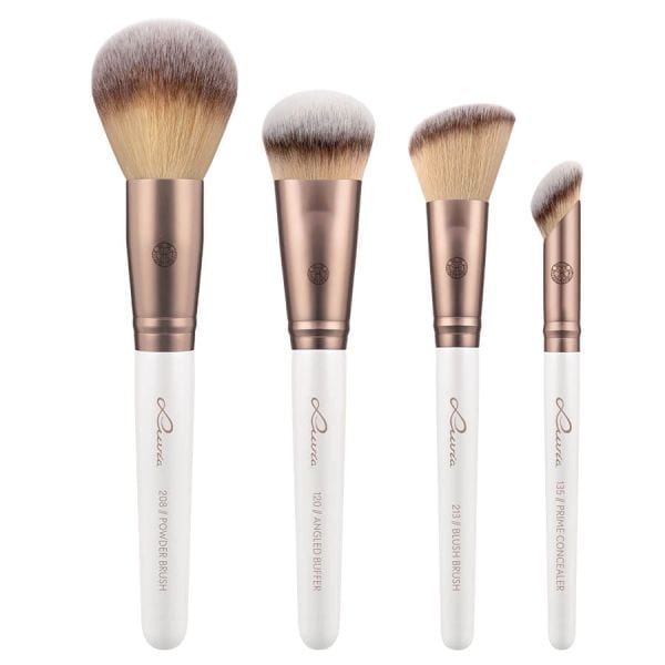 Luvia Cosmetics Flawless Face Set - Coffee  Set Pensule 1 Bucată