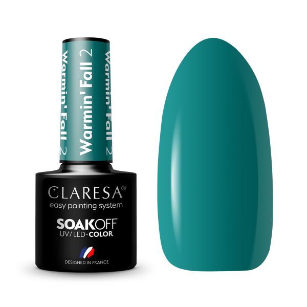 Claresa Soak Off Warmin Fall  Lac Unghii 5 g