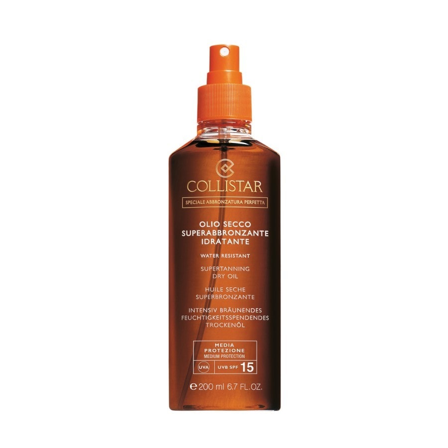 Collistar Supertanning Dry Oil SPF 15  Ulei Protectie Solara 200 ml