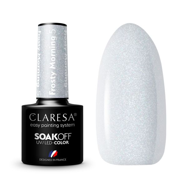 Claresa SoakOff UV/LED Color Frosty Morning  Lac Unghii 5 g
