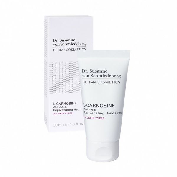 Dr. Susanne von Schmiedeberg L-Carnosine Anti-A.G.E. Rejuvenating Hand Cream  Crema Maini 30 ml