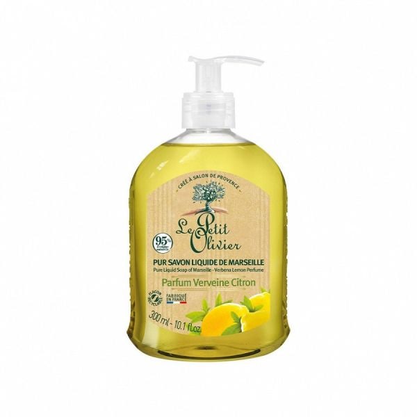 Le Petit Olivier Pure Liquid Soap Verveine Lemon  Gel Dus 300 ml
