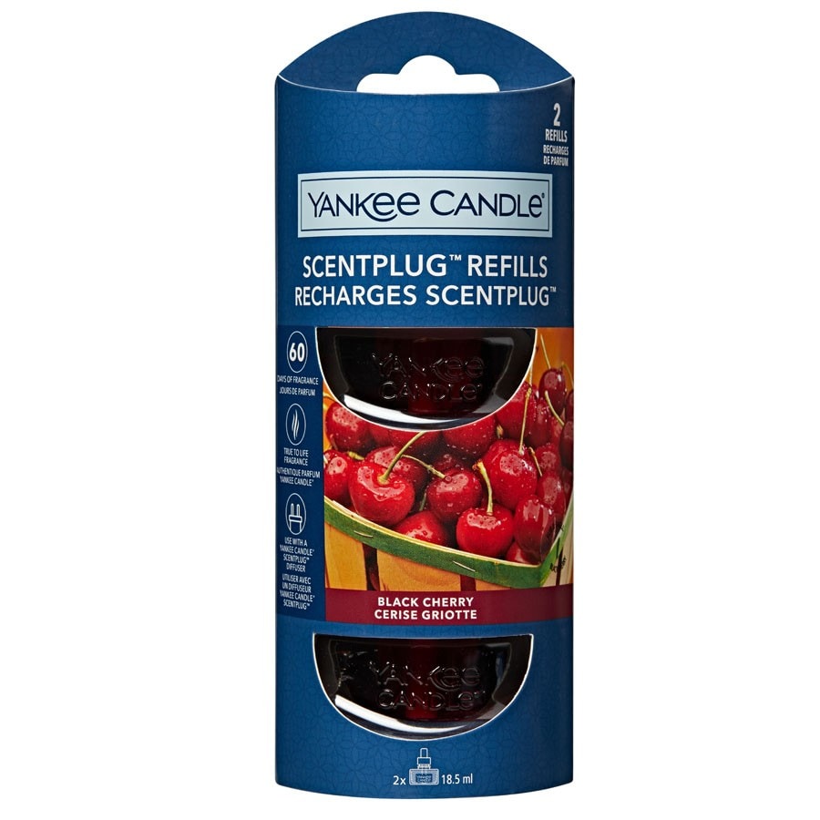 Yankee Candle 2 Scent Plug Refill Black Cherry  Rezerva Parfumata