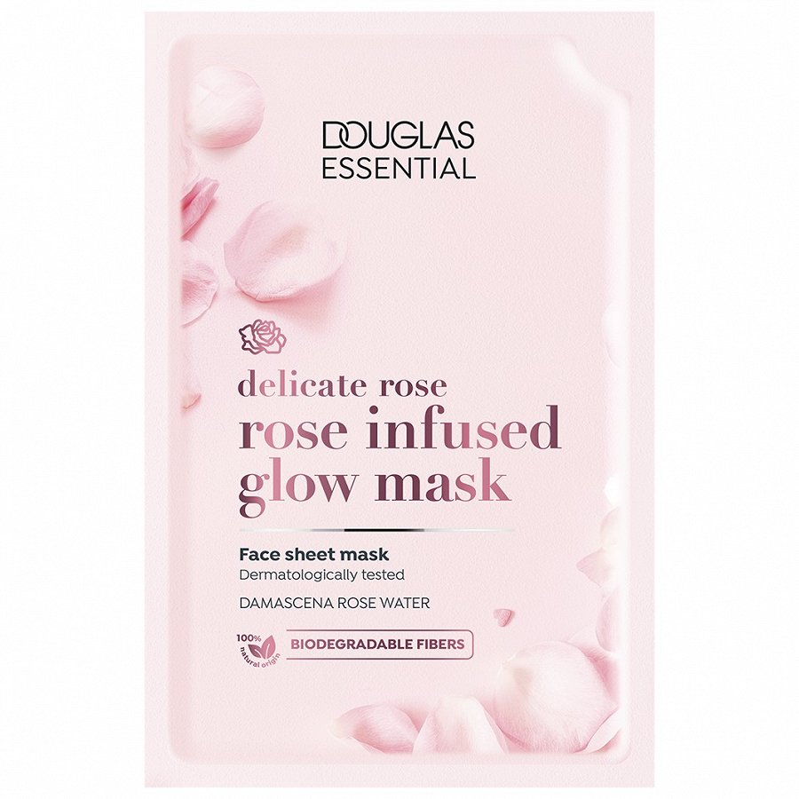 Douglas Essential Rose Infused Glow Mask  Masca Fata 1 Bucată