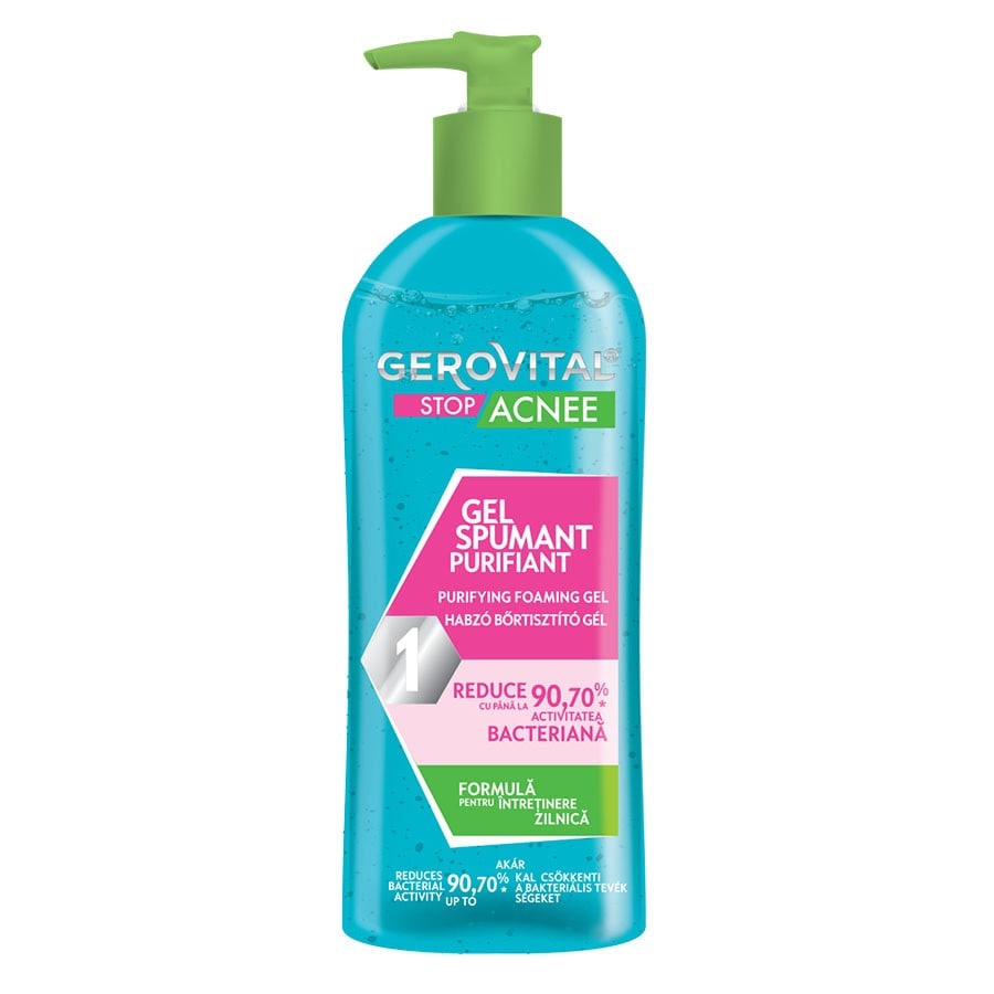 Gerovital Purifying Foaming Gel  Gel Curatare 150 ml