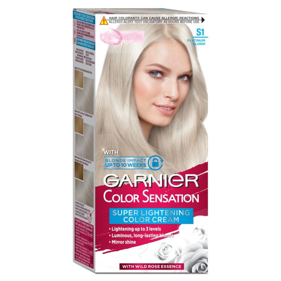 Garnier Color Naturals Vopsea De Par Permanenta Moonstone SPlatinum Blond Vopsea Par 1 Bucată