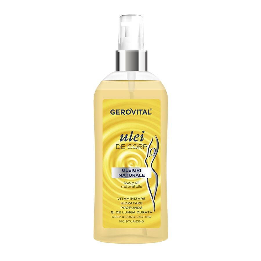 Gerovital Deep & Long Lasting Moisturizing Body Oil  Ulei Corp 150 ml