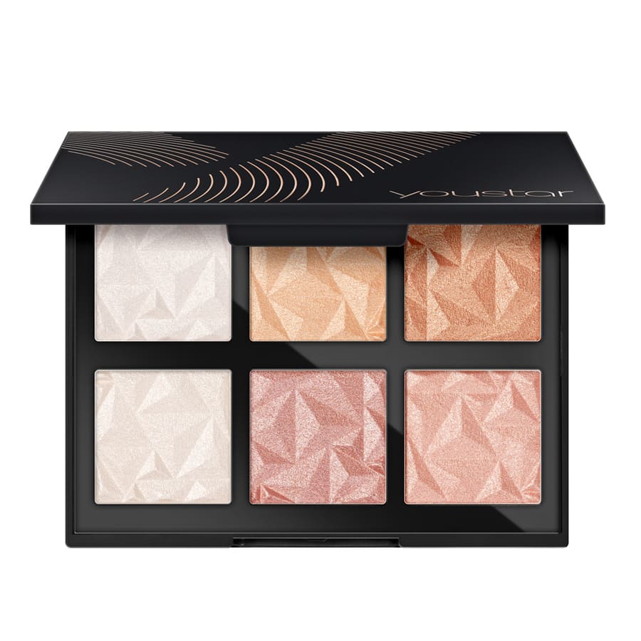 Youstar Glam Queen Highlighter Palette  Paleta Machiaj 12.84 g