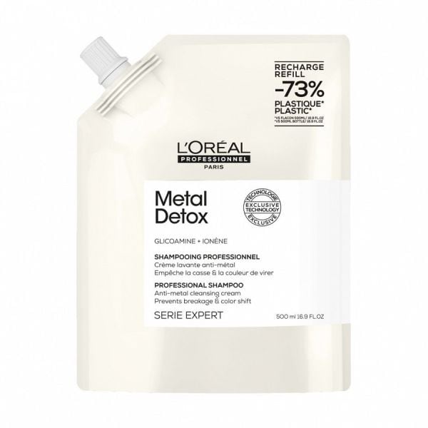 L'Oréal Professionnel Metal Detox Shampoo Refill  Sampon 500 ml