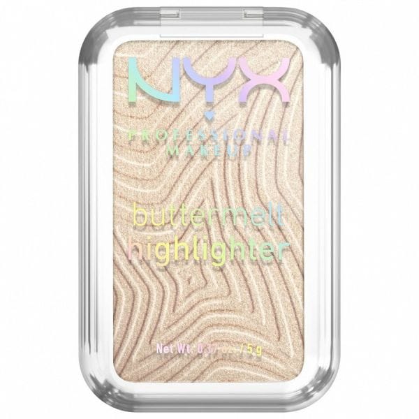 NYX Professional Makeup Buttermelt Highlighter Bright & Butta - Light Champagne Iluminator 5 g