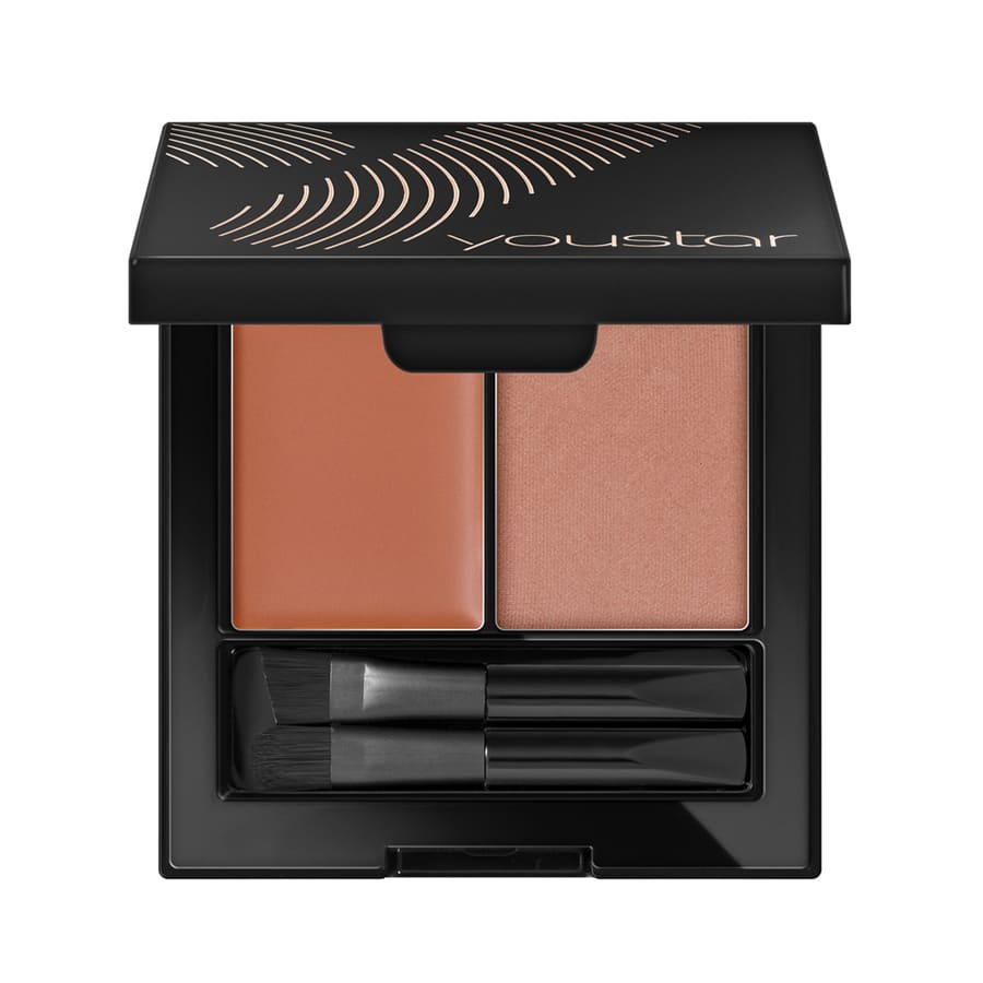 Youstar Browxpert Eyebrow Kit Hazelnut Fard Sprancene 2.91 g