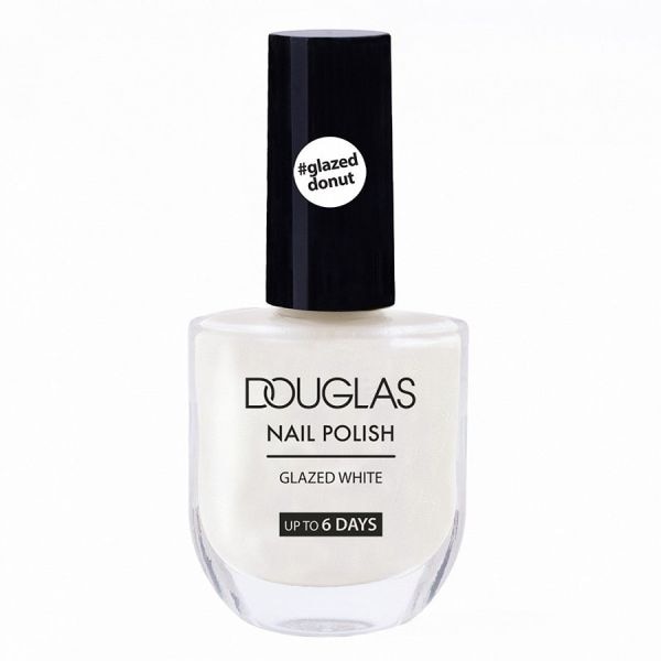 Douglas Make-up Nail Polish Glazed White Lac Unghii 10 ml