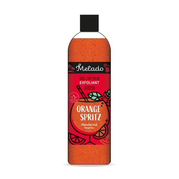 Melado Exfoliating Shower Gel Orange Spritz  Gel Dus 500 ml