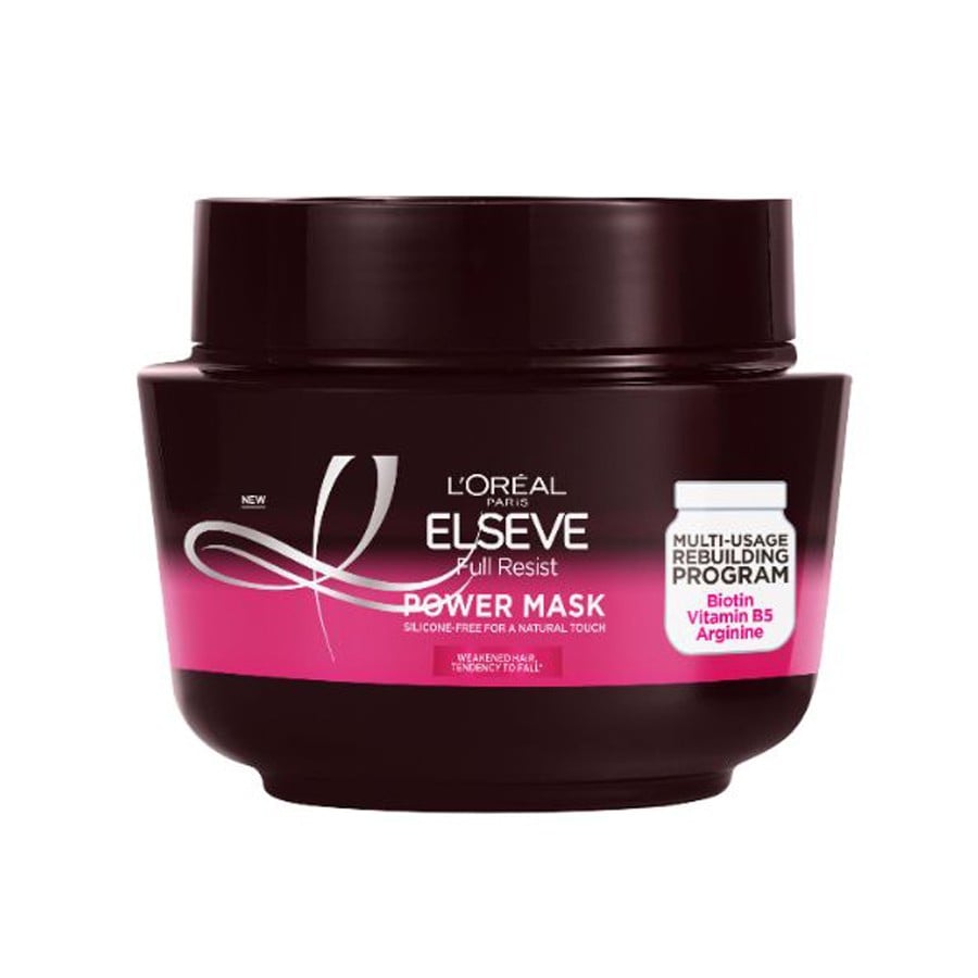 L'Oreal Paris Elseve Full Resist Masca Pentru Par Fragil Cu Tendinta De Cadere  Masca Par 300 ml