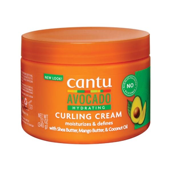 Cantu Avocado Hydrating Curling Cream  Crema Par 340 g