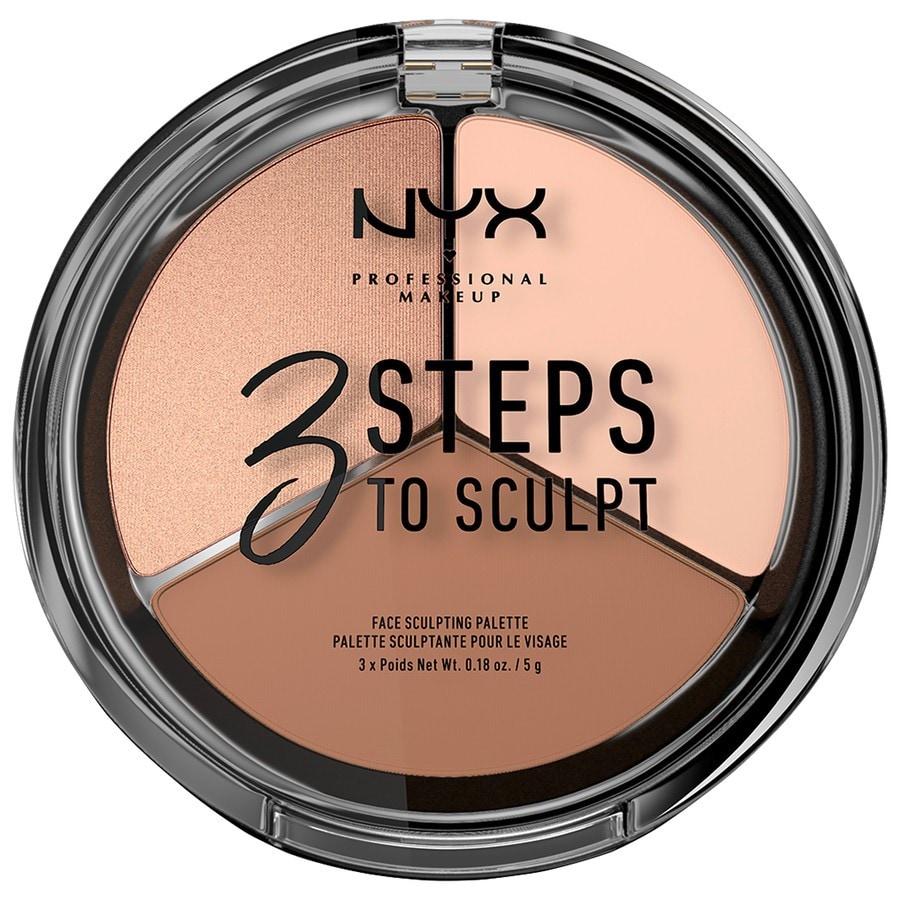 NYX Professional Makeup 3 Steps To Sculpt Fair Paleta Machiaj 15 g