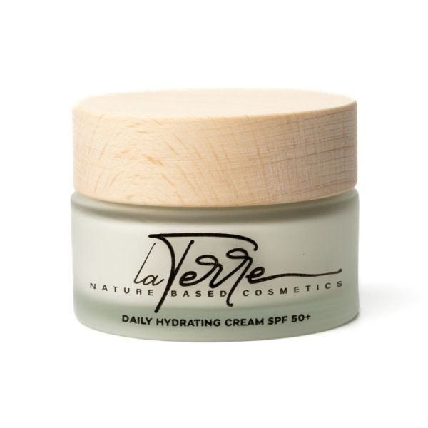 La Terre Cosmetics Daily Hydrating Cream SPF 50  Protectie Solara 50 ml