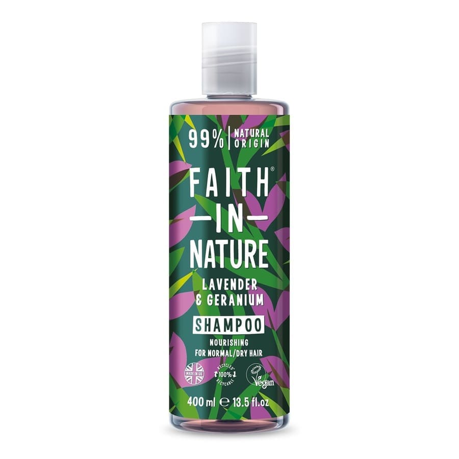 Faith in Nature Lavender & Geranium Shampoo  Sampon 400 ml